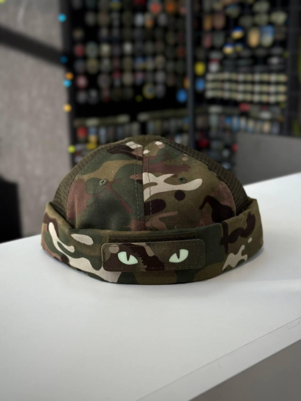 Докерка Doker-Cap + Очі Котячі Мультикам МТР Сітка