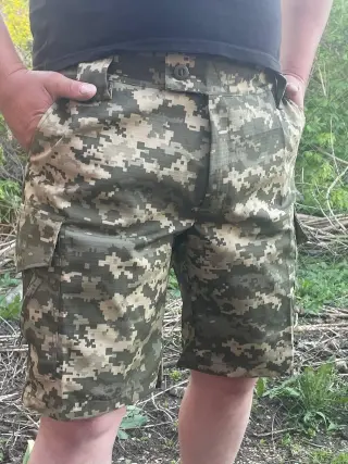 Шорти тактичні "Агрессор" Rip-Stop Піксель