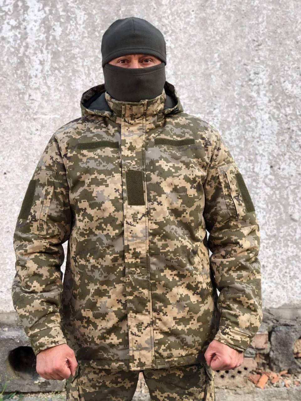 Бушлат ріп-стоп Піксель на синтепоні