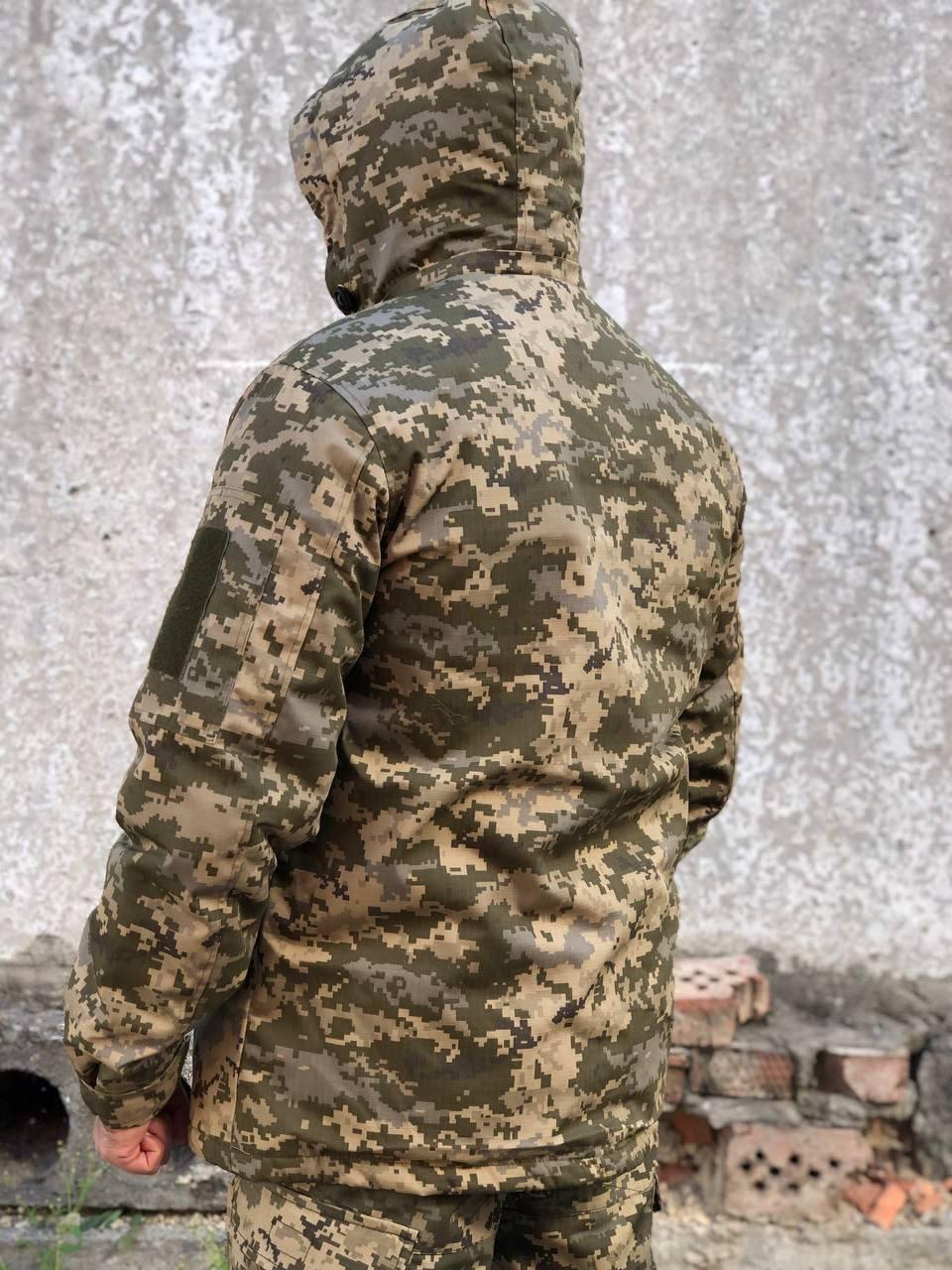 Бушлат ріп-стоп Піксель на синтепоні