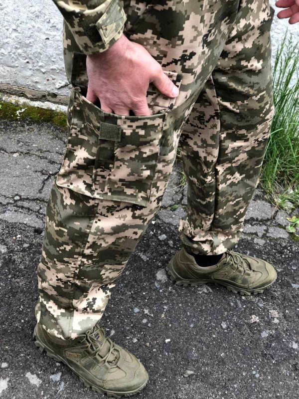 Тактичні штани джогери піксель