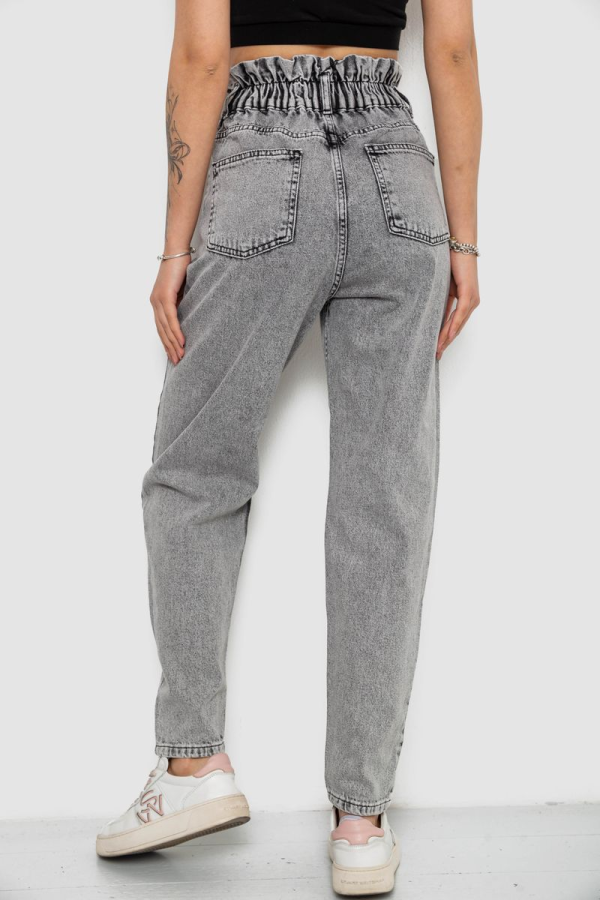 Джинси жіночі Mom-fit, колір сірий, 244R1601S20-LZ