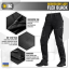 M-Tac брюки тактичні жіночі Aggressor Lady Flex Black - Фото 3