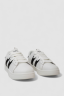 Кросівки жіночі шкіра, колір біло-чорний, 248RJH900-9 - Фото 3
