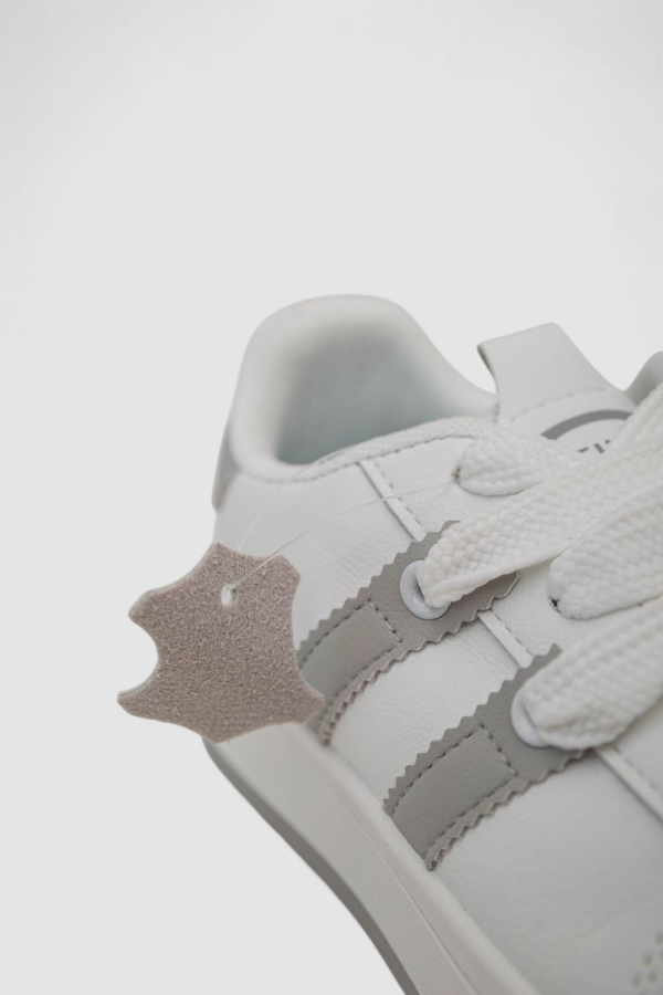 Кросівки жіночі шкіра, колір біло-сірий, 248RJH900-11