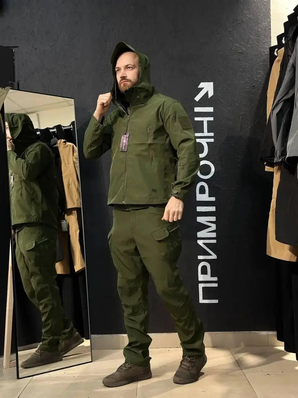 Штани VANGUARD Dewspo Літні олива