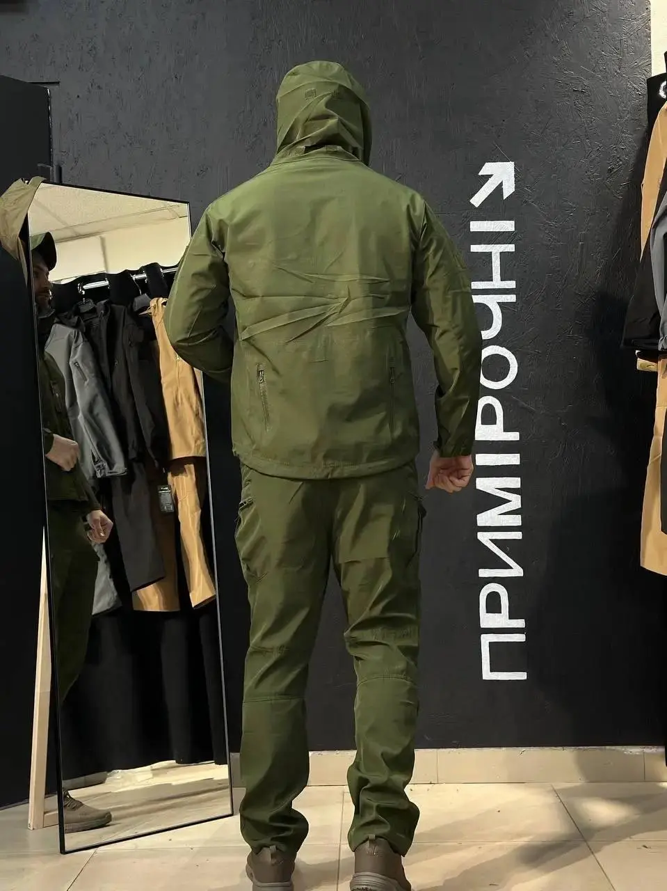 Штани VANGUARD Dewspo Літні олива