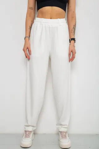Штани жіночі MOM, колір молочний, 102R5246