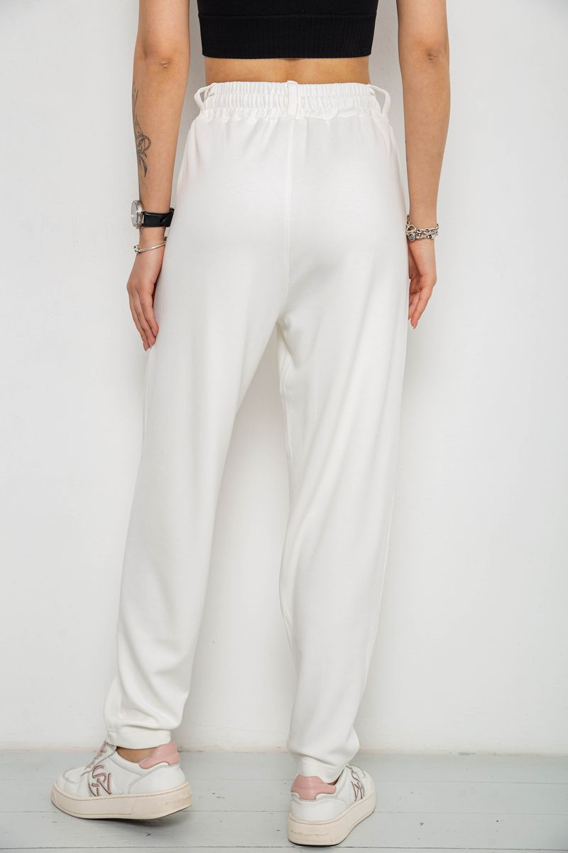 Штани жіночі MOM, колір молочний, 102R5246