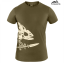 Футболка T-shirt Helikon Full Body Skeleton - Olive Green - Фото 1