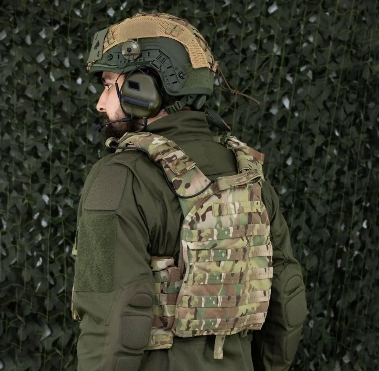 Плитоноска M-24 з системою швидкого скиду Multicam