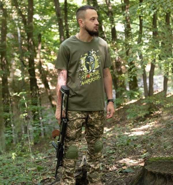 Футболка Pentagon Spartan Warrior Олива