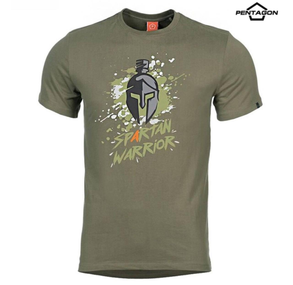 Футболка Pentagon Spartan Warrior Олива
