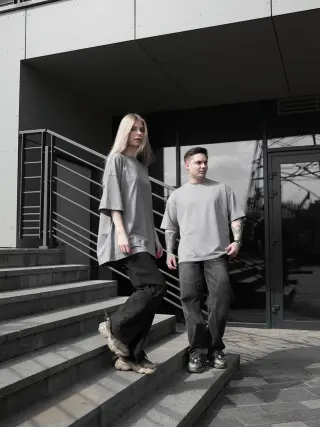 Футболка сіра (Кулір)