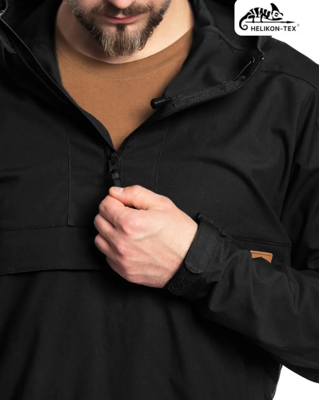 Куртка Helikon Woodsman Anorak - Black