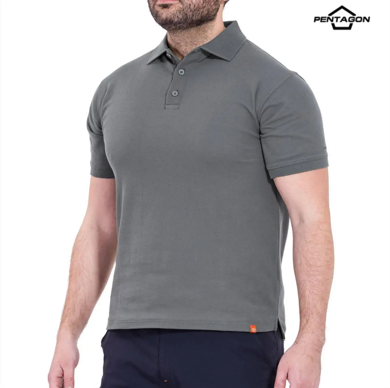 Футболка поло Pentagon Aniketos - Wolf Grey