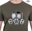 Футболка T-Shirt Pentagon "Gas-Mask" – Olive - Фото 2