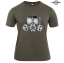 Футболка T-Shirt Pentagon "Gas-Mask" – Olive - Фото 1