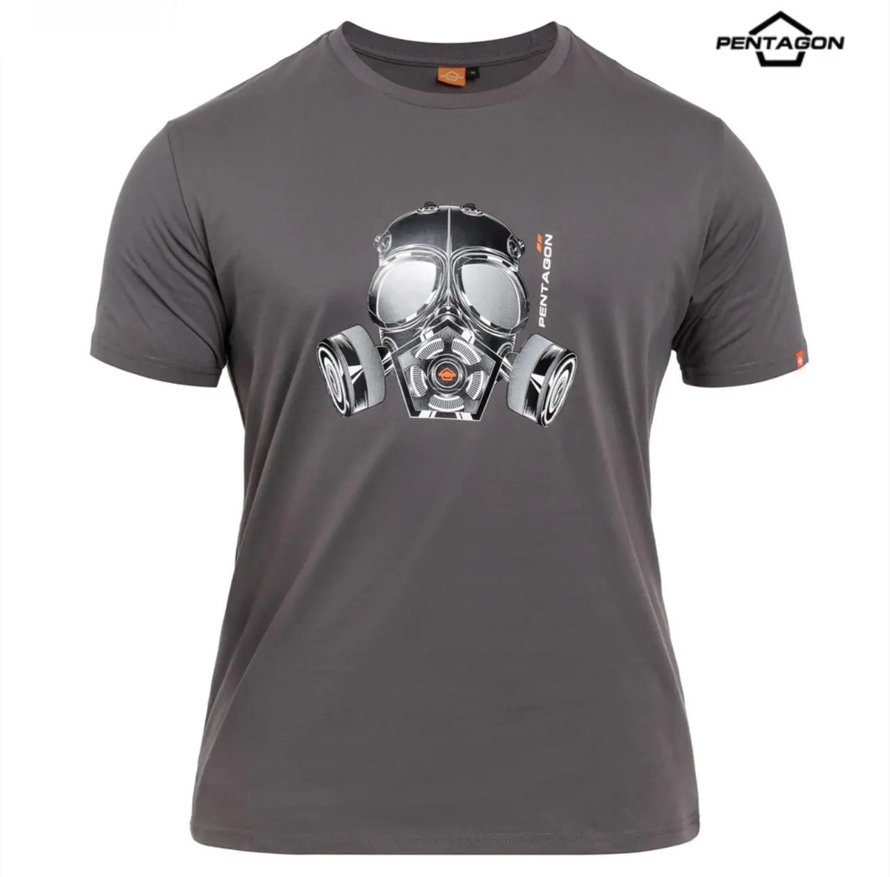 Футболка T-Shirt Pentagon "Gas-Mask" – Wolf Grey