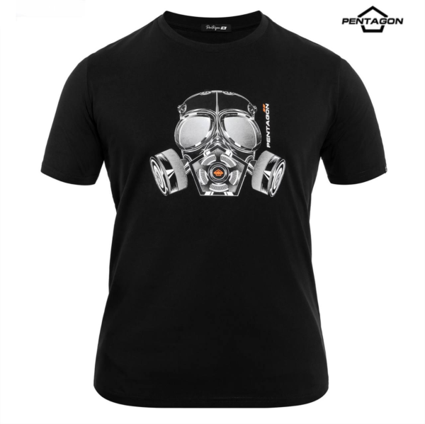 Футболка T-Shirt Pentagon "Gas-Mask" – Black