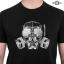 Футболка T-Shirt Pentagon "Gas-Mask" – Black - Фото 3