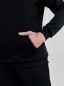 Оверсайз чоловіче худі чорне Merlini Відоні - Фото 4