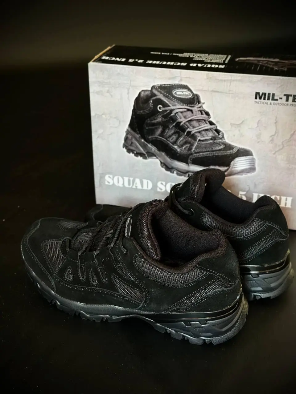 Кросівки Mil-Tec Squad 2,5' Black