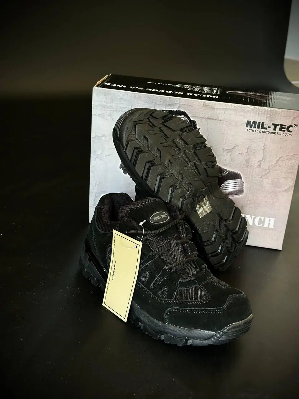 Кросівки Mil-Tec Squad 2,5' Black