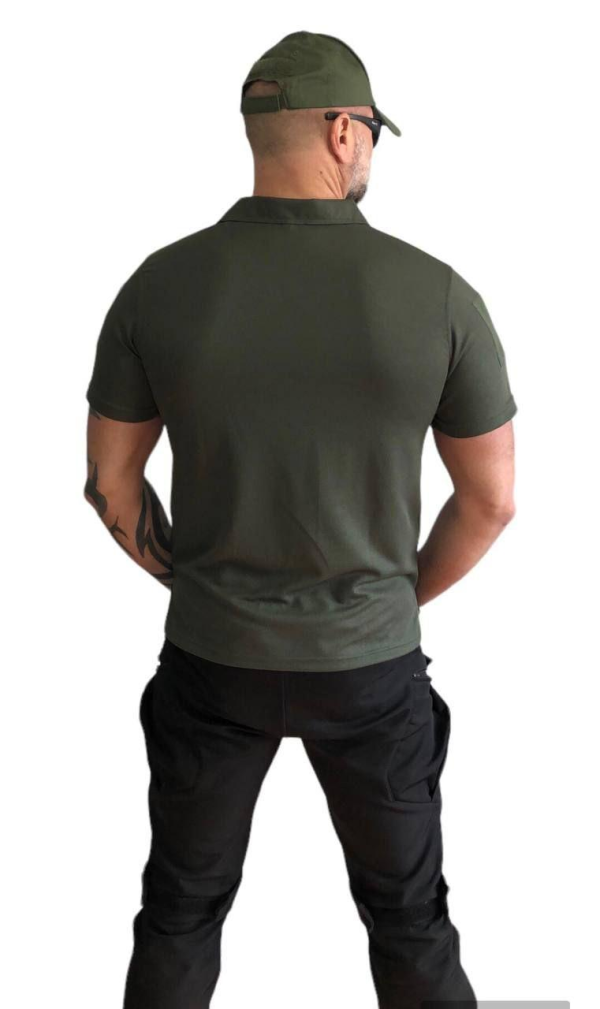CoolPass Olive Polo Shirt