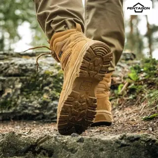 Берці тактичні Pentagon Scorpion V2 Suede 8" Coyote