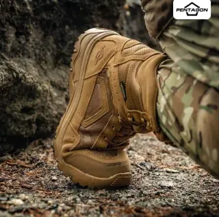 Берці тактичні Pentagon Scorpion V2 Suede 8" Coyote