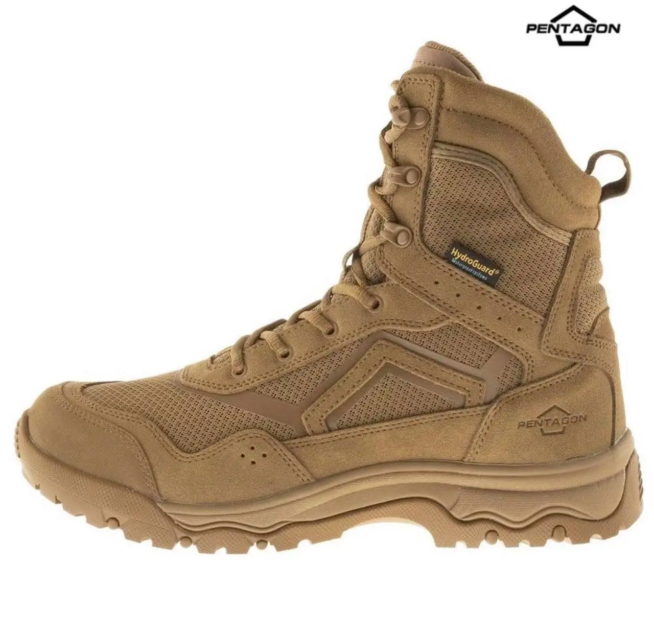 Берці тактичні Pentagon Scorpion V2 Suede 8" Coyote