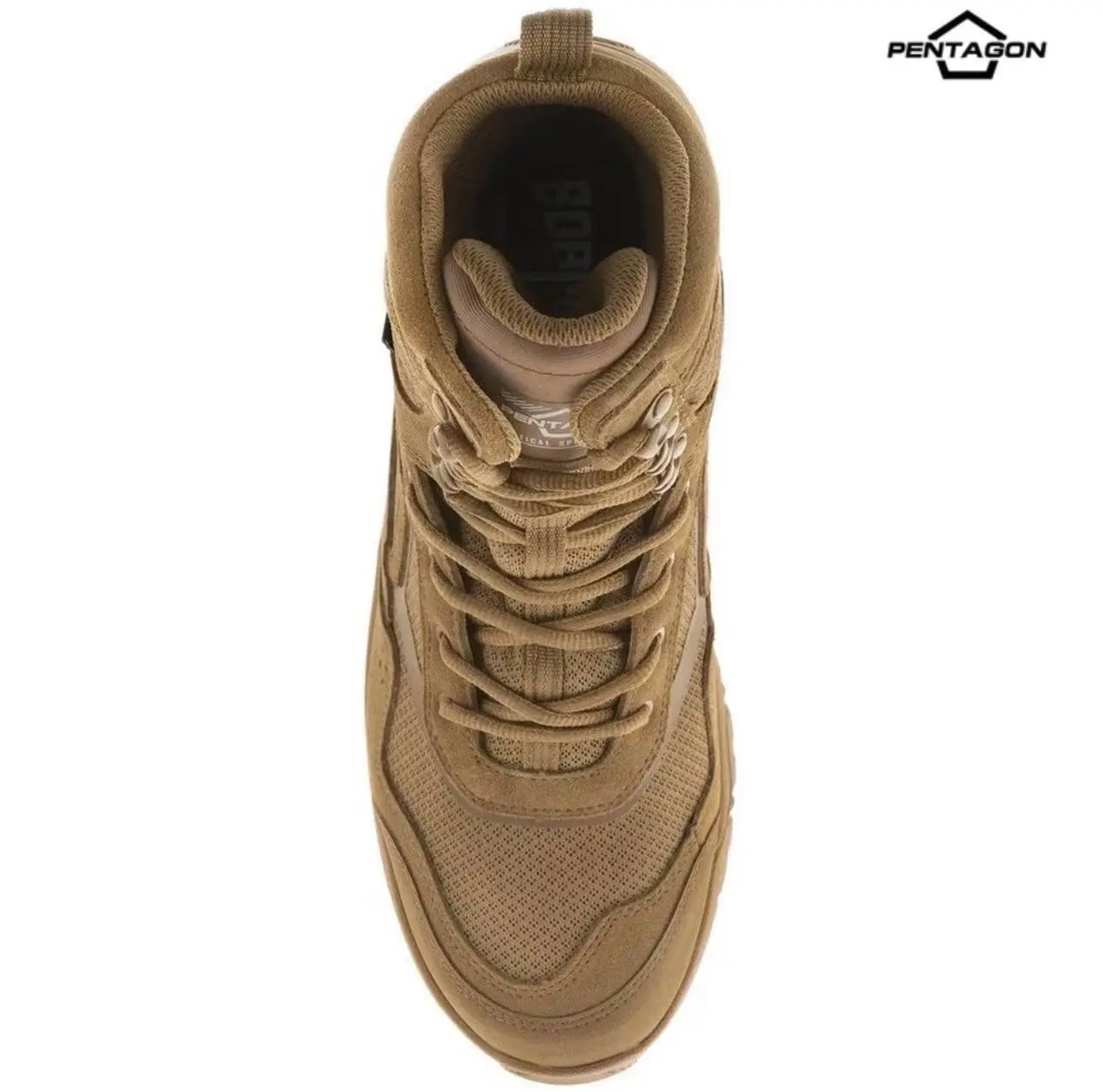 Берці тактичні Pentagon Scorpion V2 Suede 8" Coyote