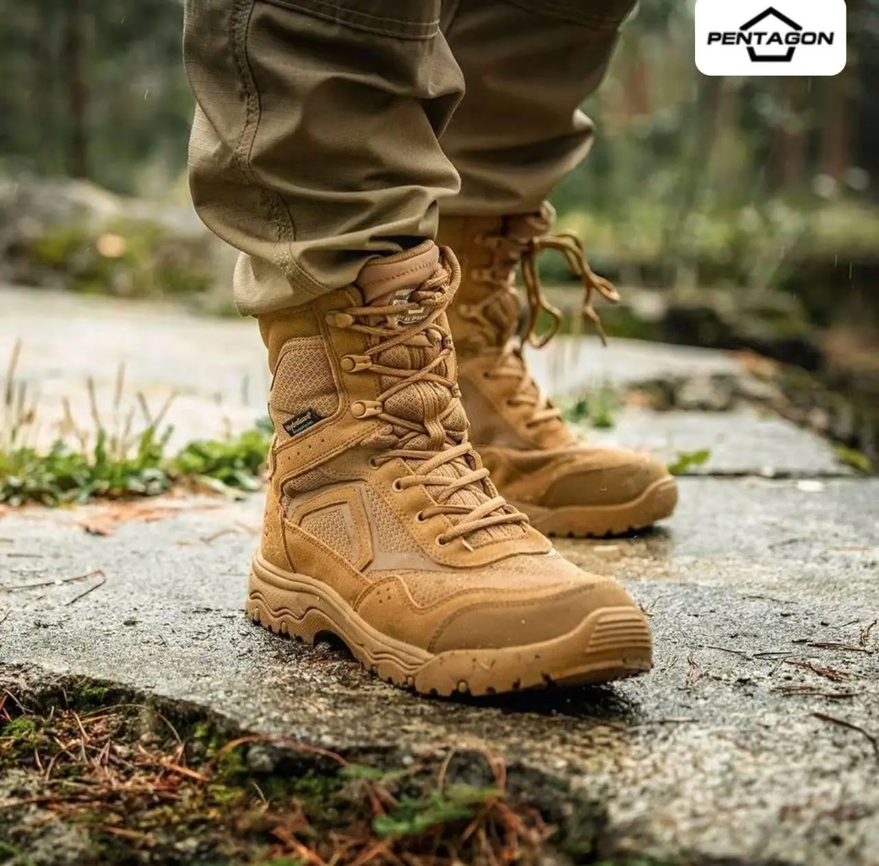 Берці тактичні Pentagon Scorpion V2 Suede 8" Coyote