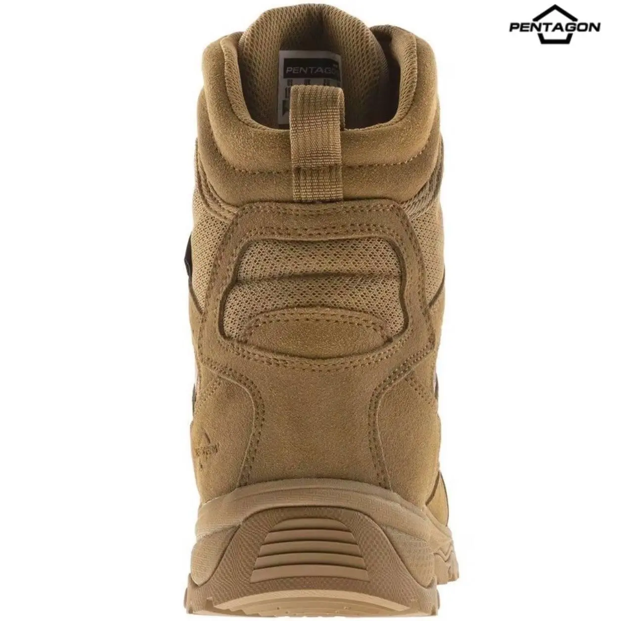 Берці тактичні Pentagon Scorpion V2 Suede 8" Coyote
