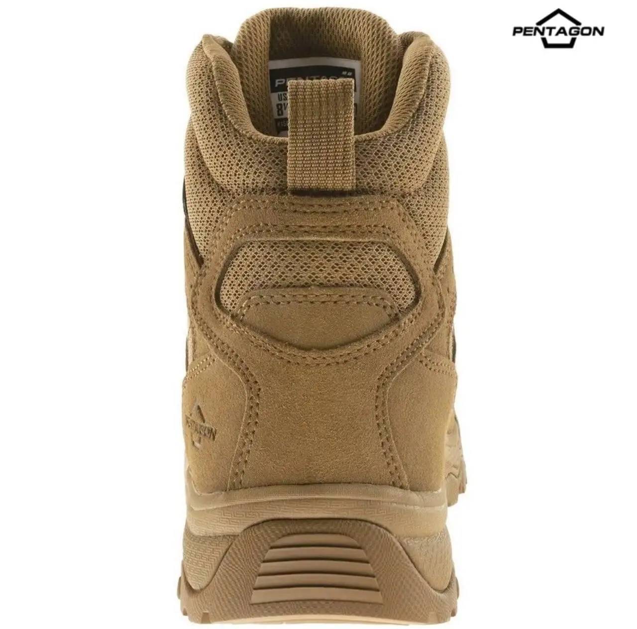 Черевики тактичні Pentagon Scorpion V2 Suede 6" Coyote