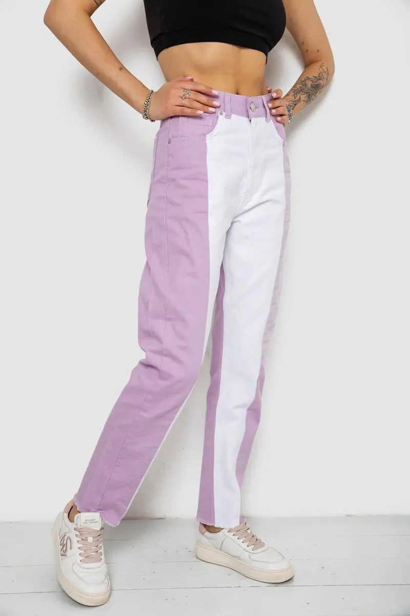 Джинси жіночі, колір бузковий, 182R1935S21