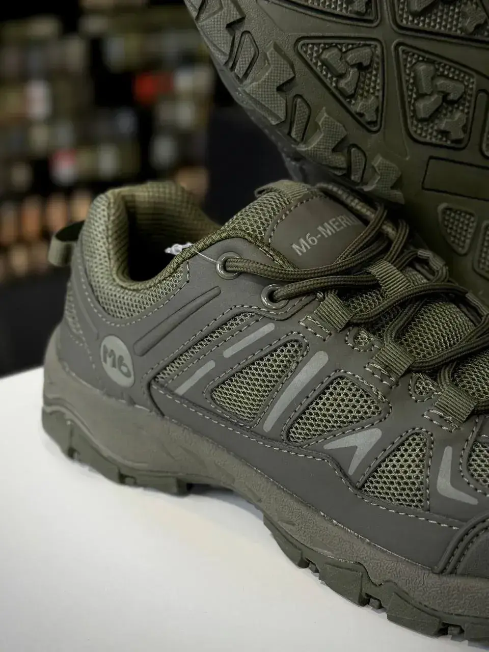 Кросівки M6 merlie Olive полегшені