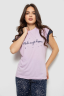 Піжама жіноча з принтом, колір бузковий, 243R2091 - Фото 2