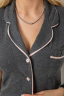 Піжама жіноча, колір сірий, 243R19007 - Фото 5