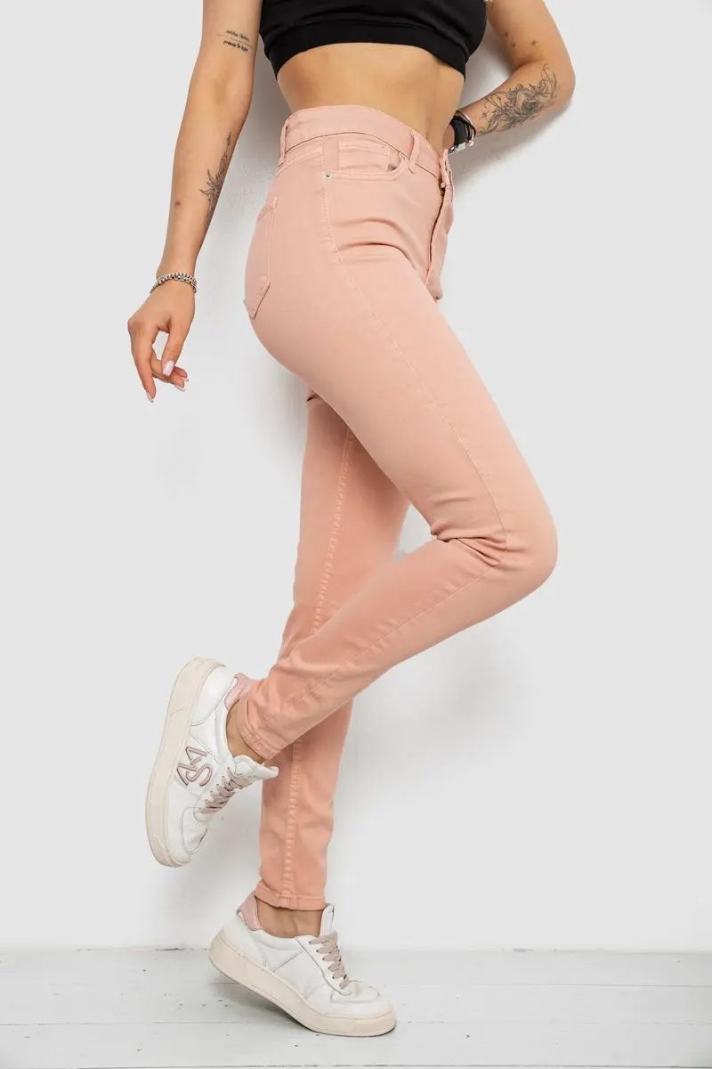 Джинси жіночі Slim Fit, колір пудровий, 182R1489S19
