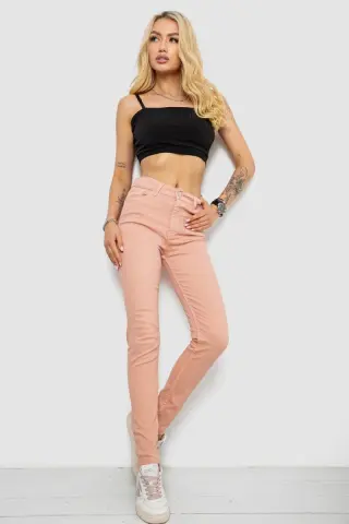 Джинси жіночі Slim Fit, колір пудровий, 182R1489S19