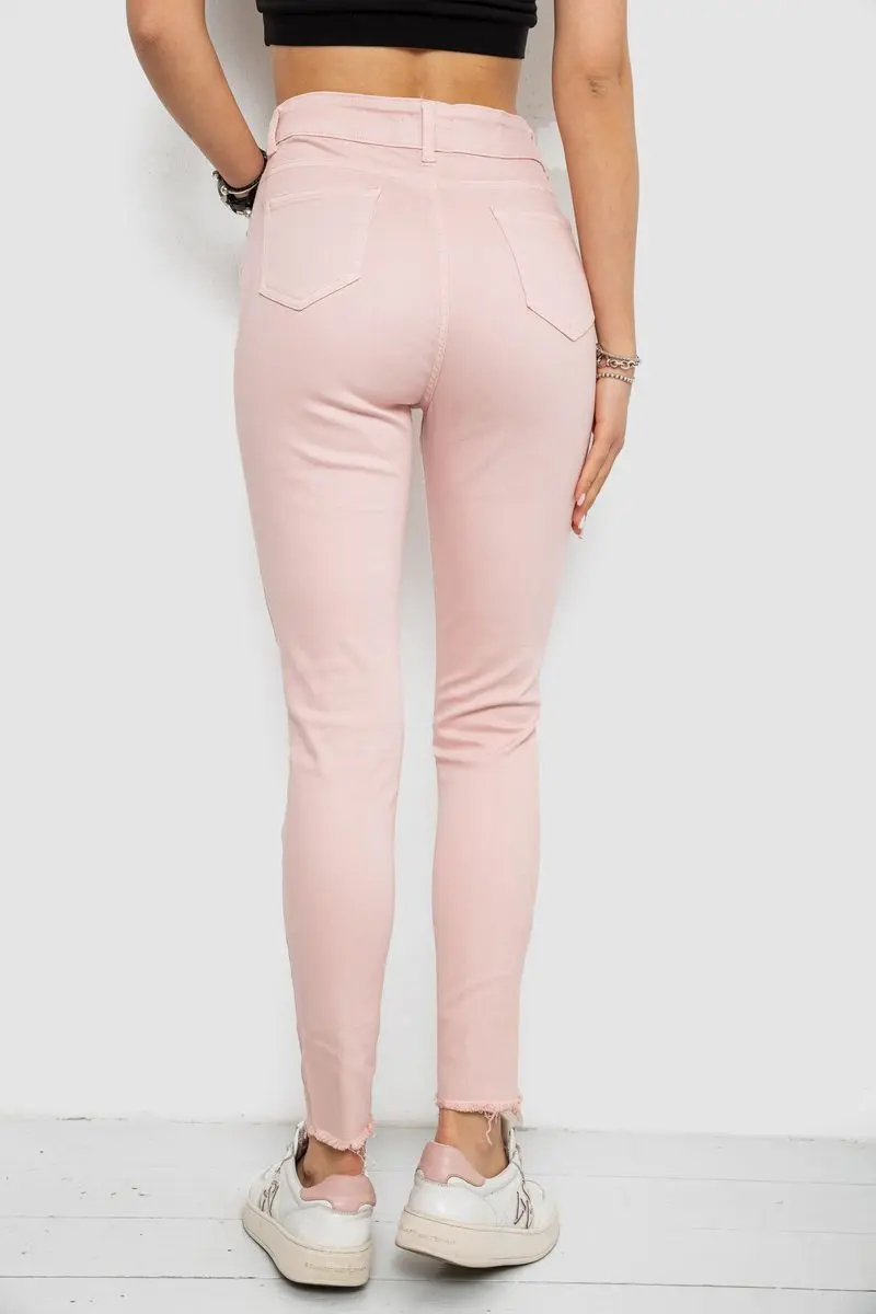 Джинси жіночі Slim Fit, колір пудровий, 182R1171