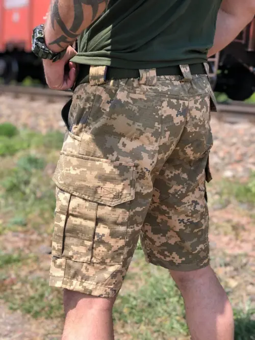 Тактичні шорти Піксель ріп-стоп