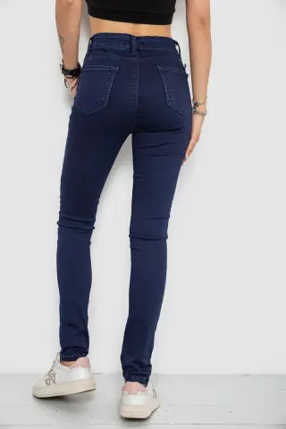 Джинси жіночі Skinny, колір синій, 182R4361
