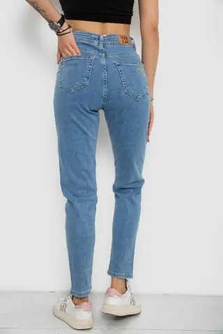Джинси жіночі Mom's, колір блакитний, 182R1379S19