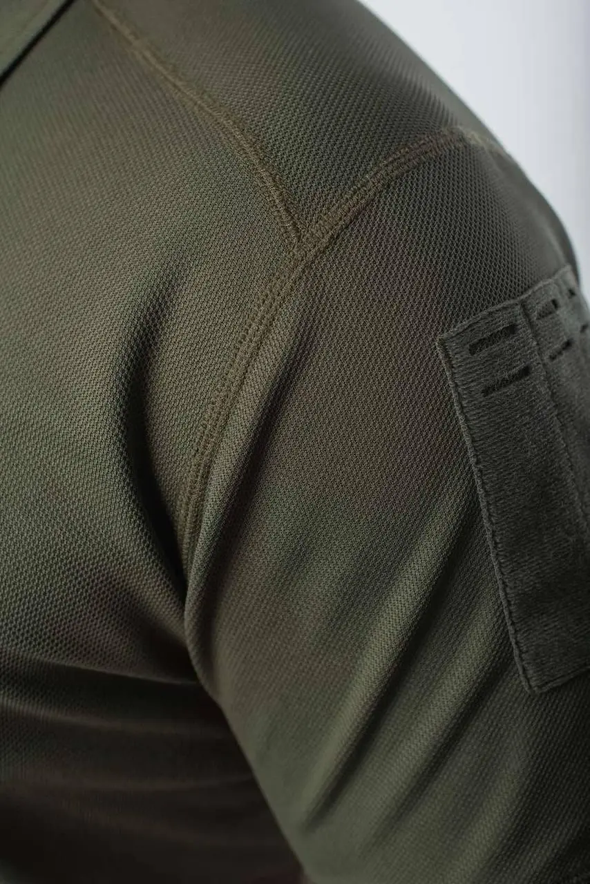 Поло Coolpass Pique Military Олива БАТАЛИ
