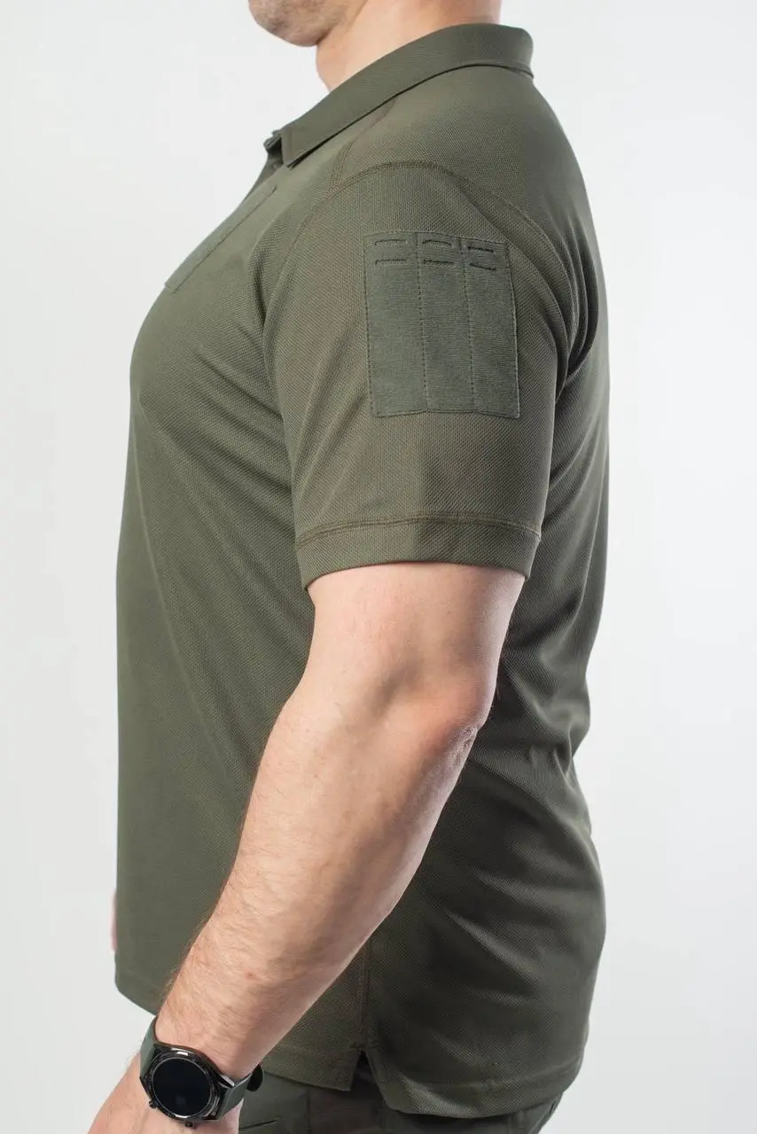 Поло Coolpass Pique Military Олива