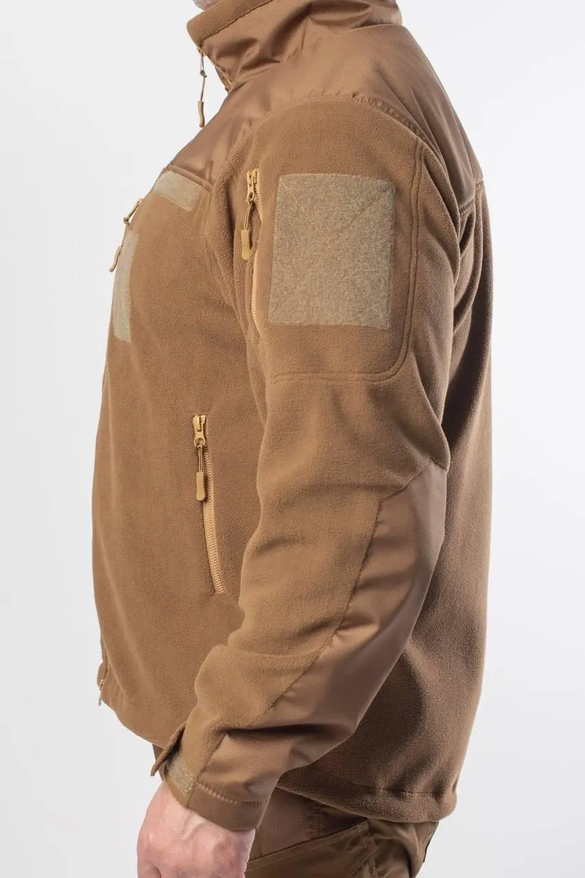 Кофта Фліс-сітка койот Military