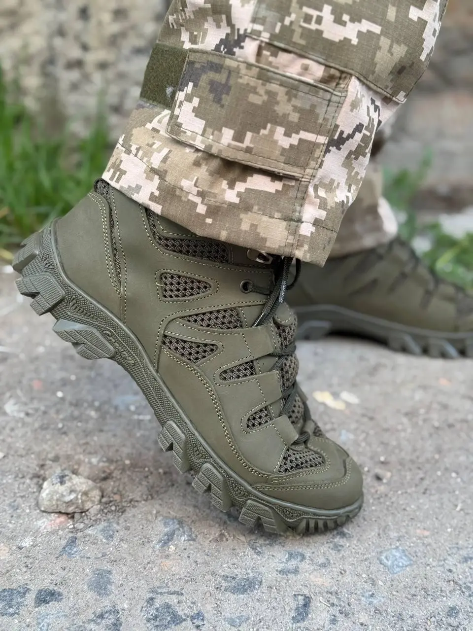 Черевики літні "Зубр" Олива